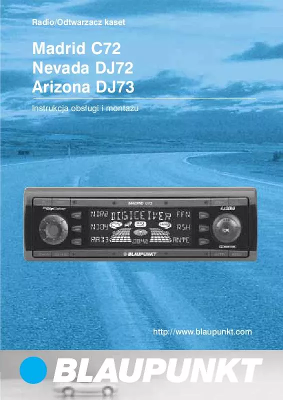 Mode d'emploi BLAUPUNKT NEVADA AG F DJ72