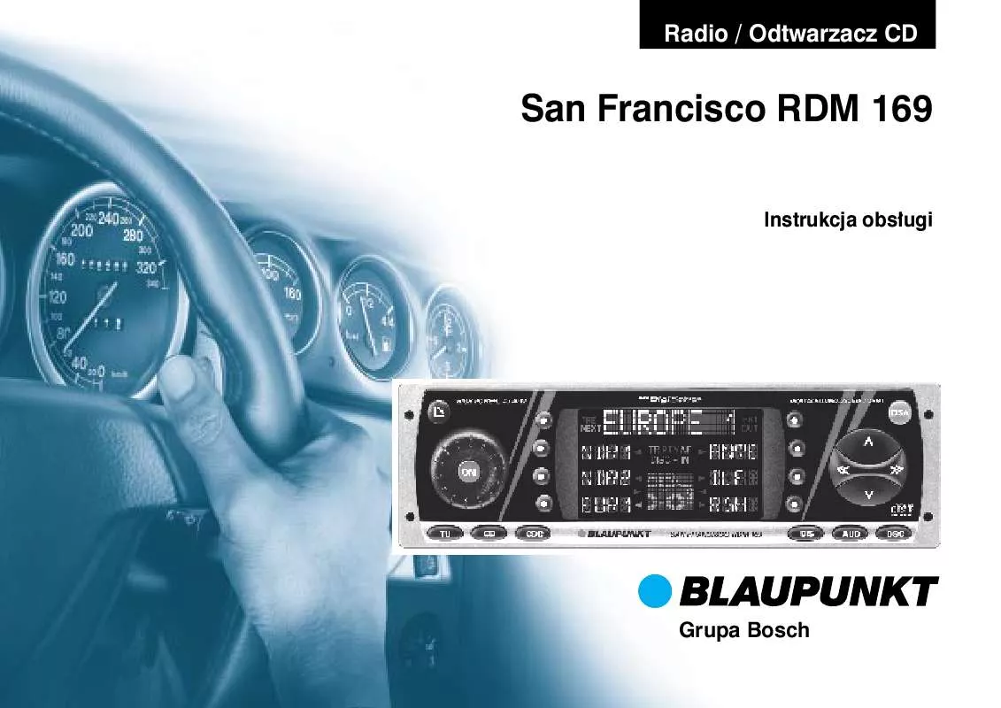 Mode d'emploi BLAUPUNKT SAN FRANCISCO RDM 169