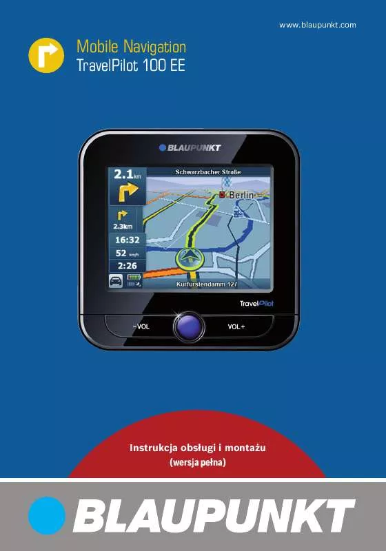 Mode d'emploi BLAUPUNKT TRAVELPILOT 100 EE