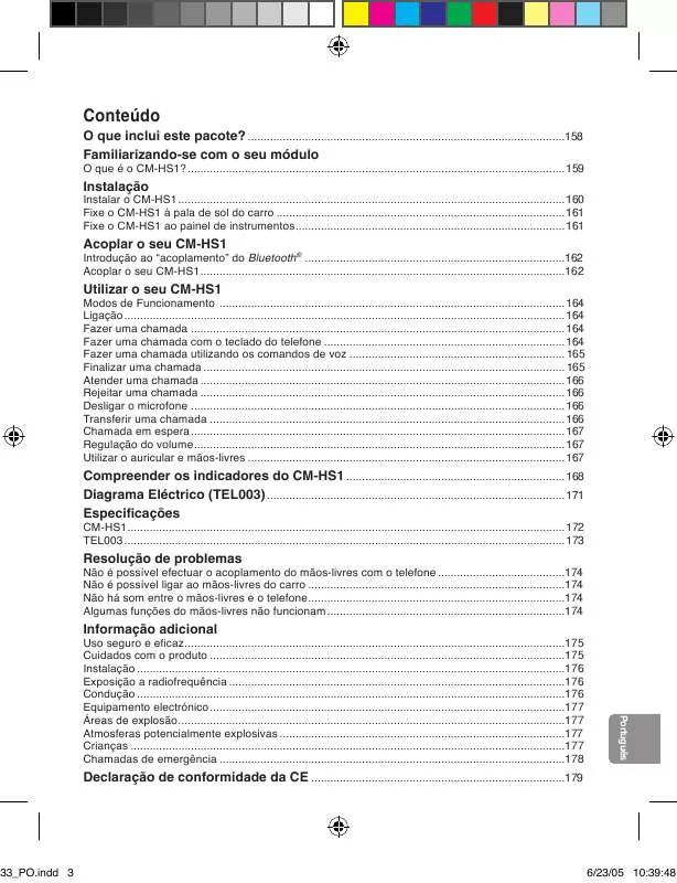 Mode d'emploi CLARION BLT433