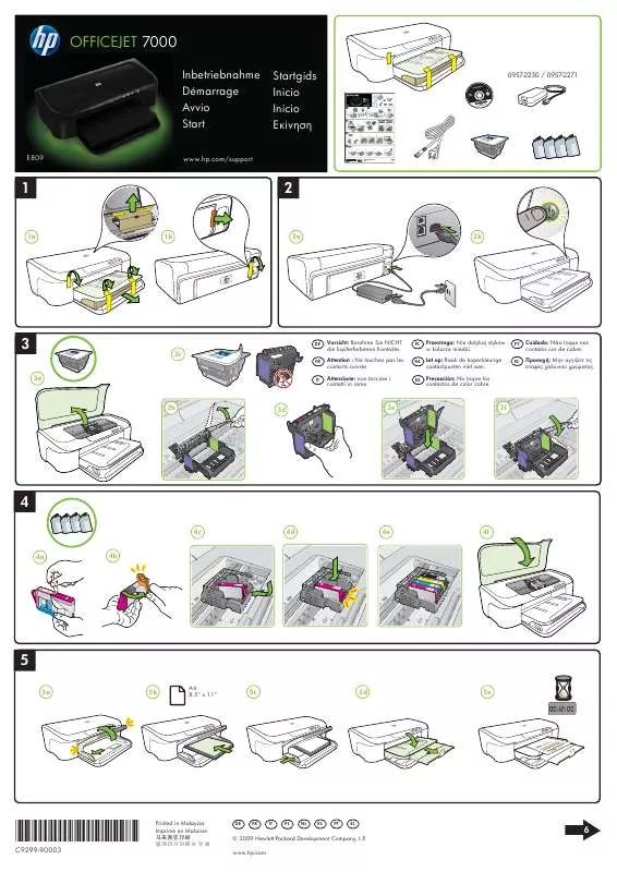 Mode d'emploi COMPAQ OFFICEJET 7000