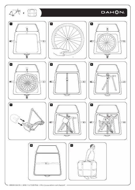 Mode d'emploi DAHON TOURNADO PACKING