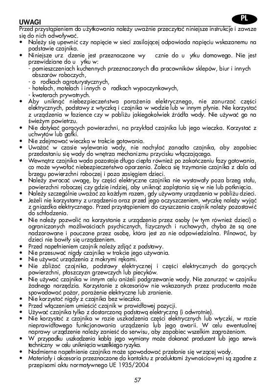 Mode d'emploi DELONGHI KBO 2001.BK
