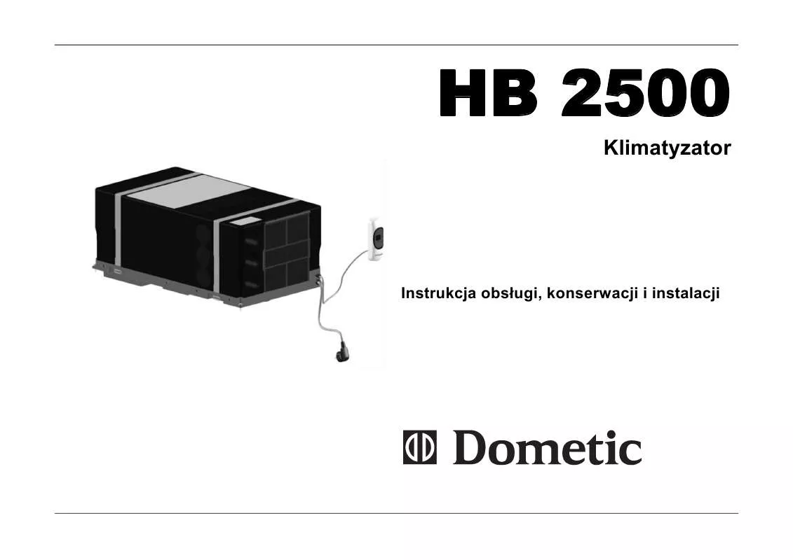 Mode d'emploi DOMETIC HB 2500