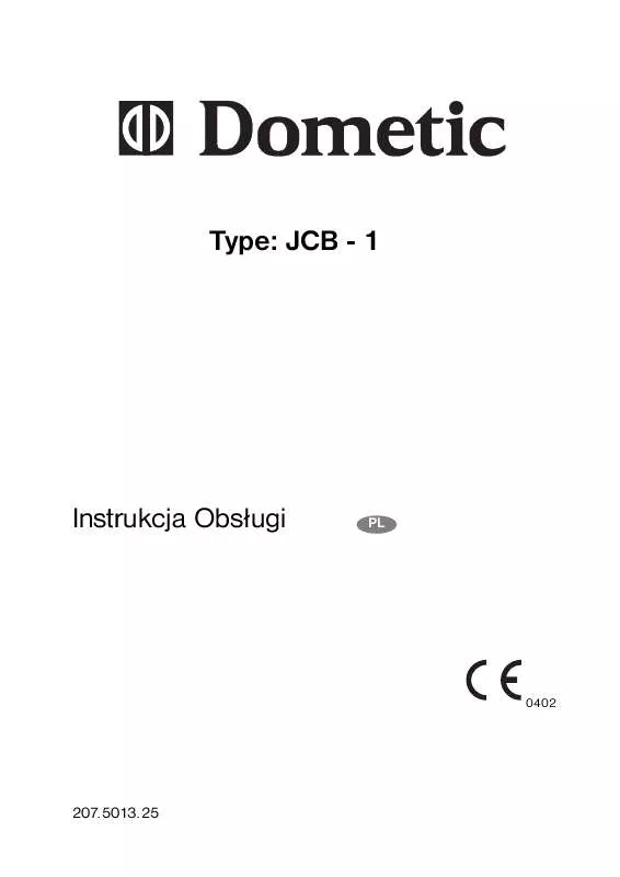 Mode d'emploi DOMETIC JCB-1