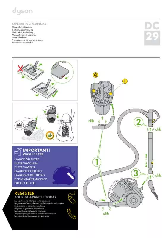 Mode d'emploi DYSON DC29