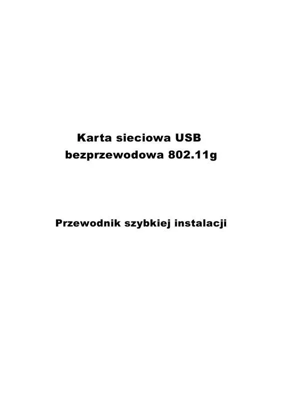 Mode d'emploi EMTEC ADAPTER WIFI WI200