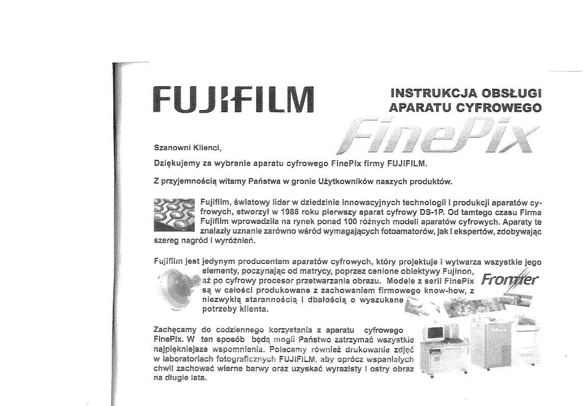 Mode d'emploi FUJIFILM FINEPIX S5700