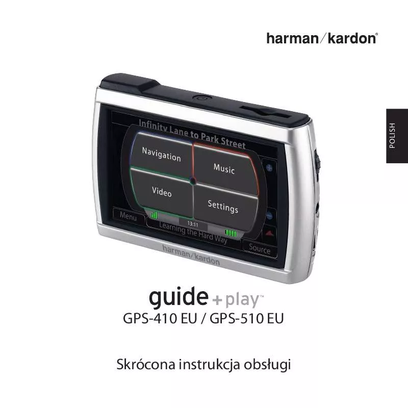 Mode d'emploi HARMAN KARDON GPS-410 [GPS-410EU]