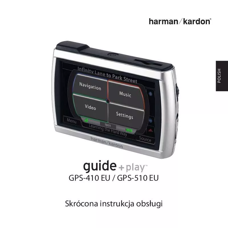 Mode d'emploi HARMAN KARDON GPS-510 [GPS-510EU]