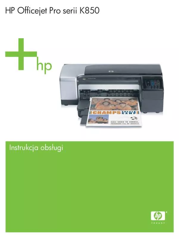 Mode d'emploi HP OFFICEJET PRO K850DN