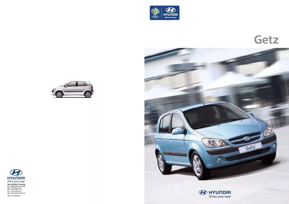 Mode d'emploi HYUNDAI GETZ