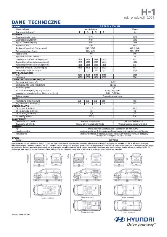 Mode d'emploi HYUNDAI H1