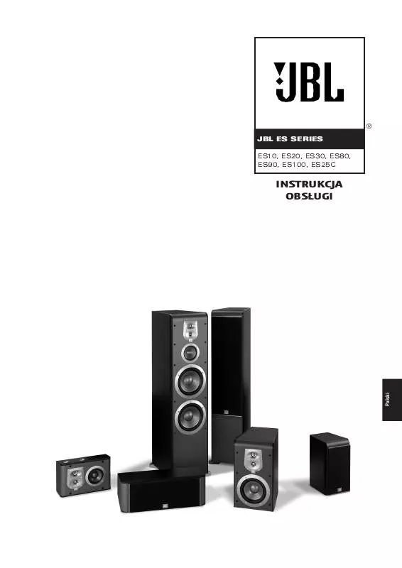 Mode d'emploi JBL ES100 [ES100]