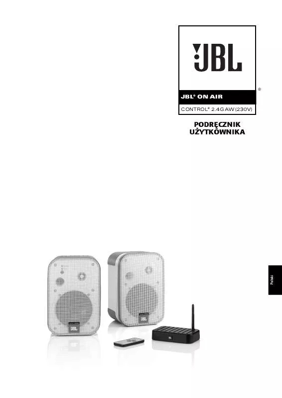 Mode d'emploi JBL ON AIR CONTROL 2.4G AW (220-240V)