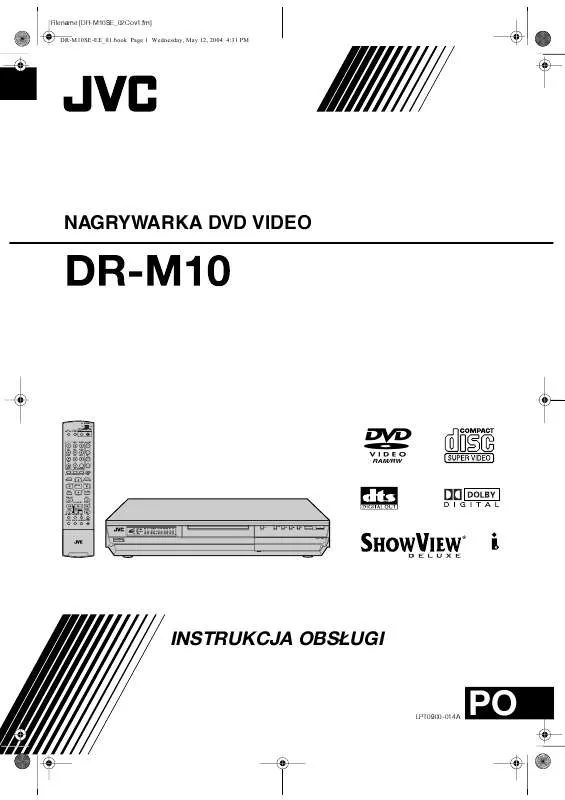 Mode d'emploi JVC DR-M10