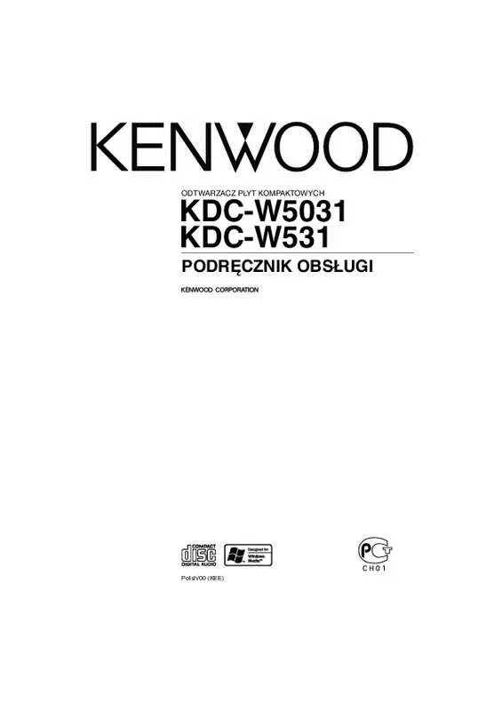 Mode d'emploi KENWOOD KDC-W5031