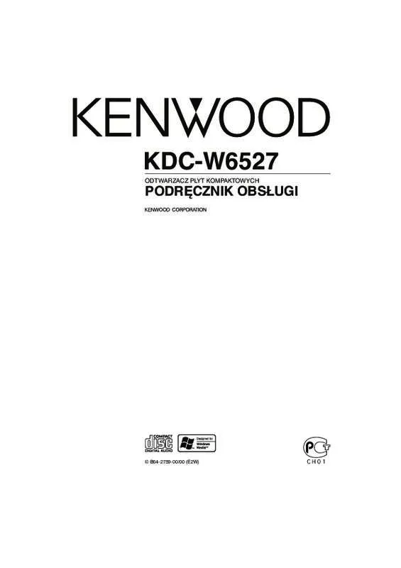 Mode d'emploi KENWOOD KDC-W6527