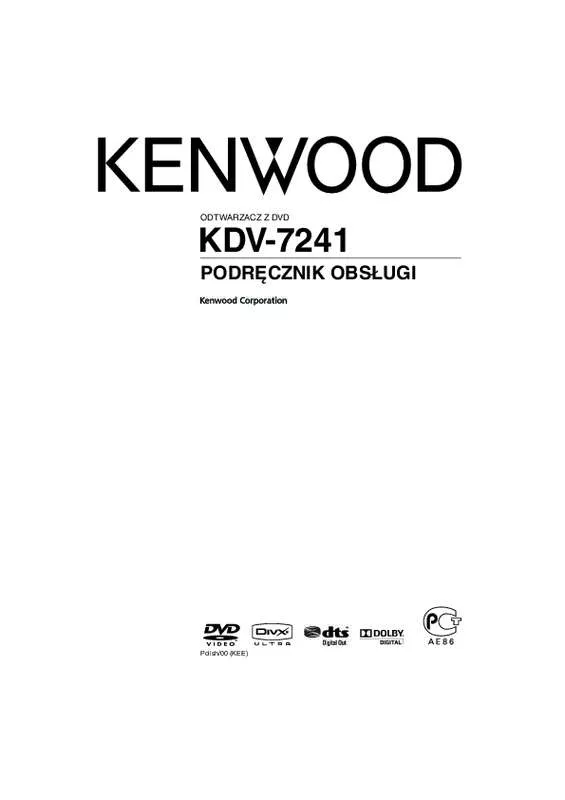 Mode d'emploi KENWOOD KDV-7241
