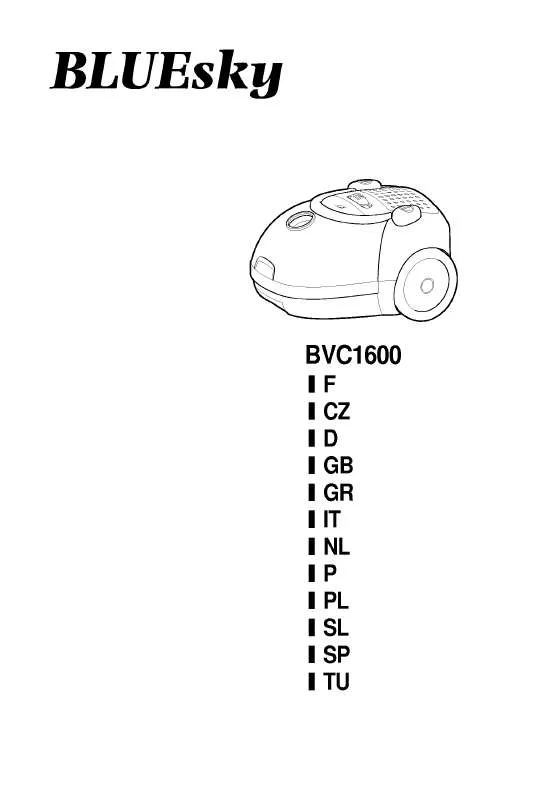 Mode d'emploi LG BVC1600