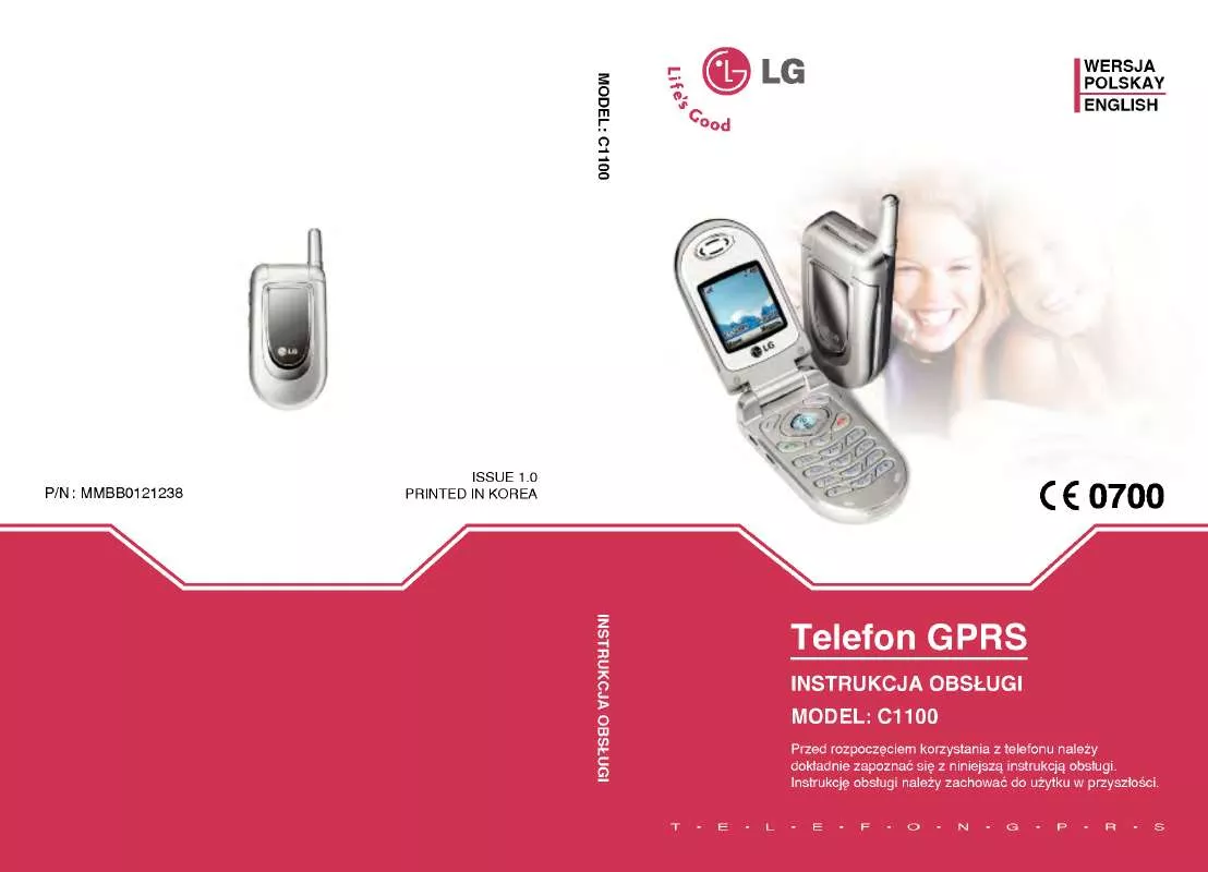 Mode d'emploi LG C1100