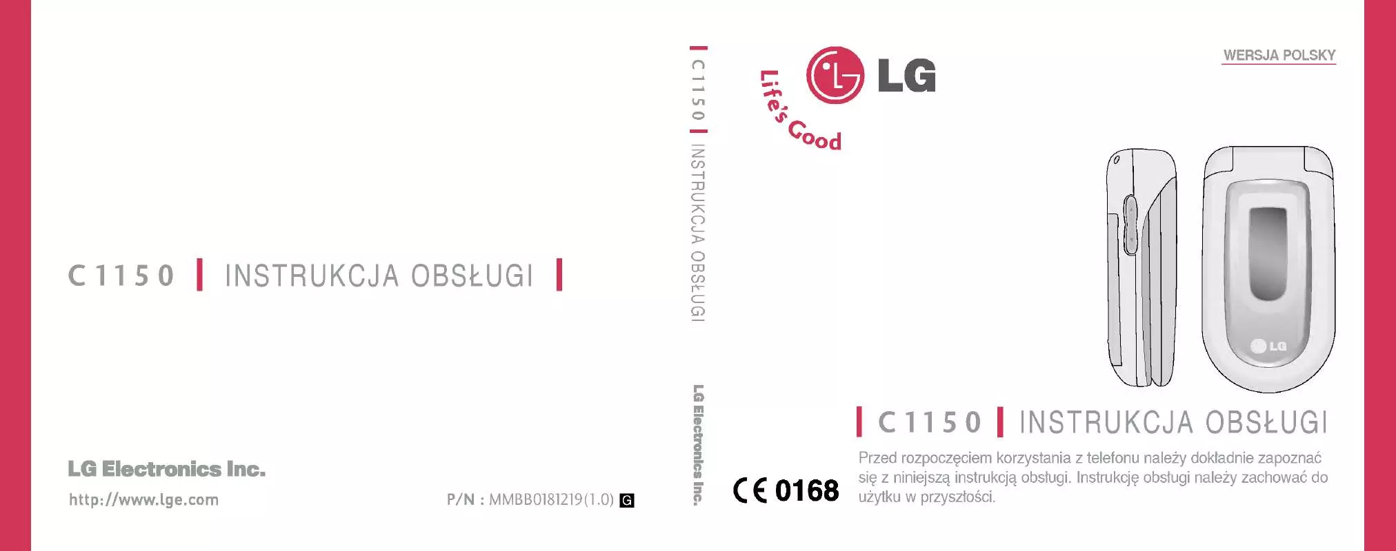 Mode d'emploi LG C1150