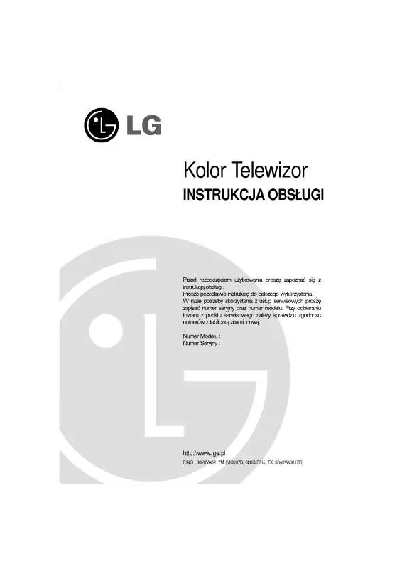 Mode d'emploi LG CE-21Q66ET