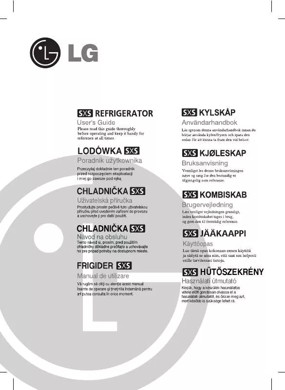 Mode d'emploi LG GR-P206-FBQA