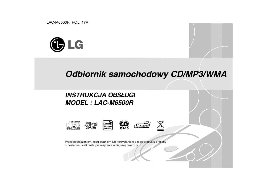 Mode d'emploi LG LAC-M6500R