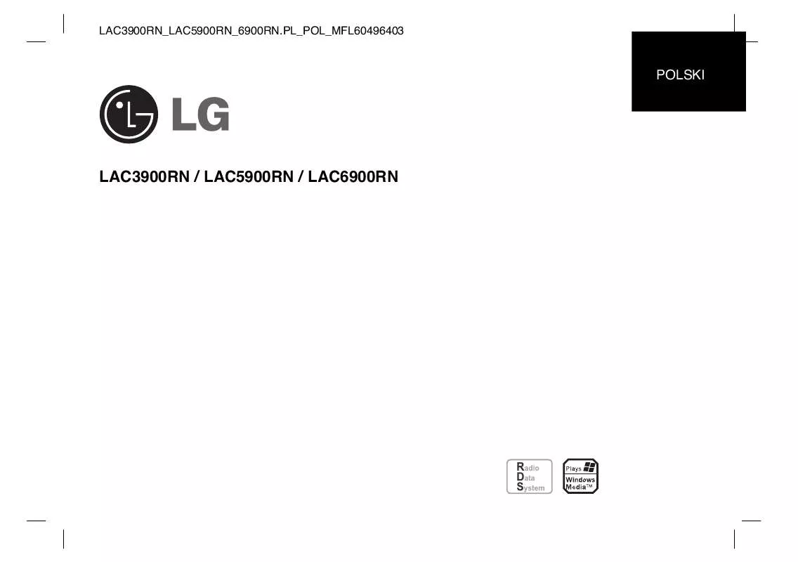 Mode d'emploi LG LAC-5900RNU