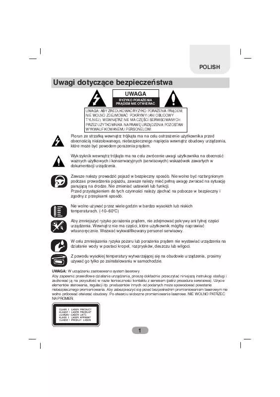 Mode d'emploi LG LAC7750R