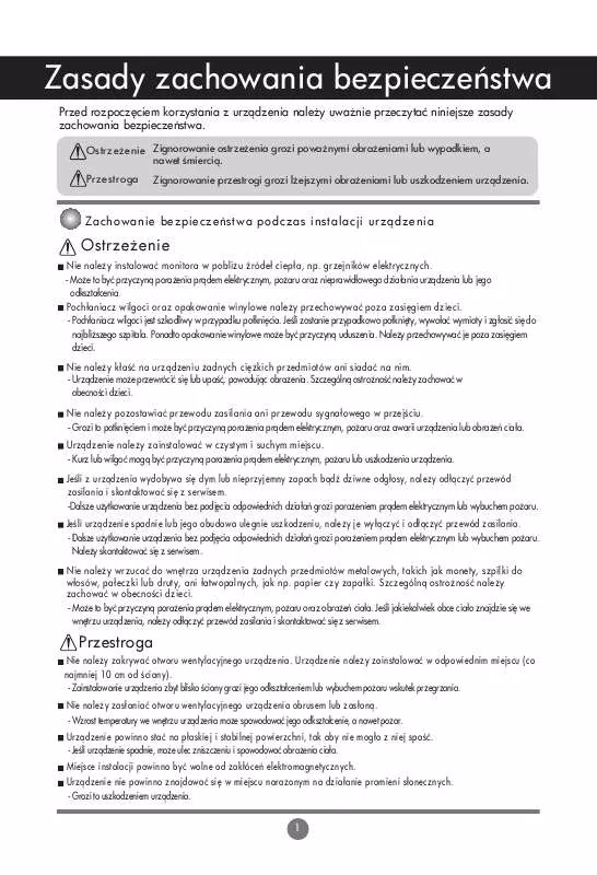 Mode d'emploi LG M1721A-BZ