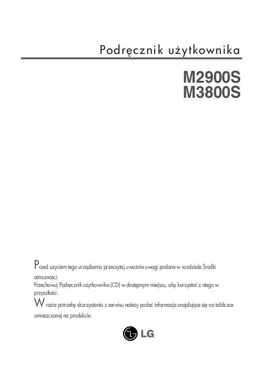 Mode d'emploi LG M2900S