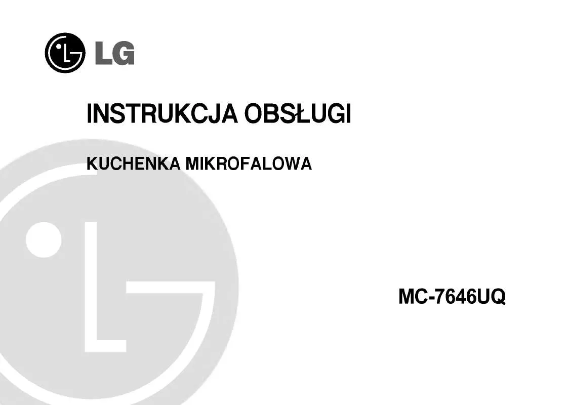 Mode d'emploi LG MC-7646UQ