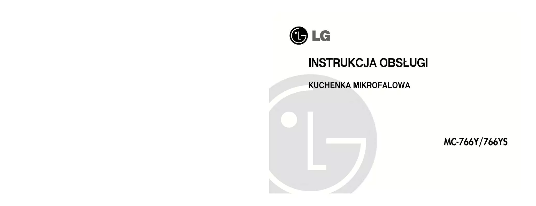 Mode d'emploi LG MC-766YS