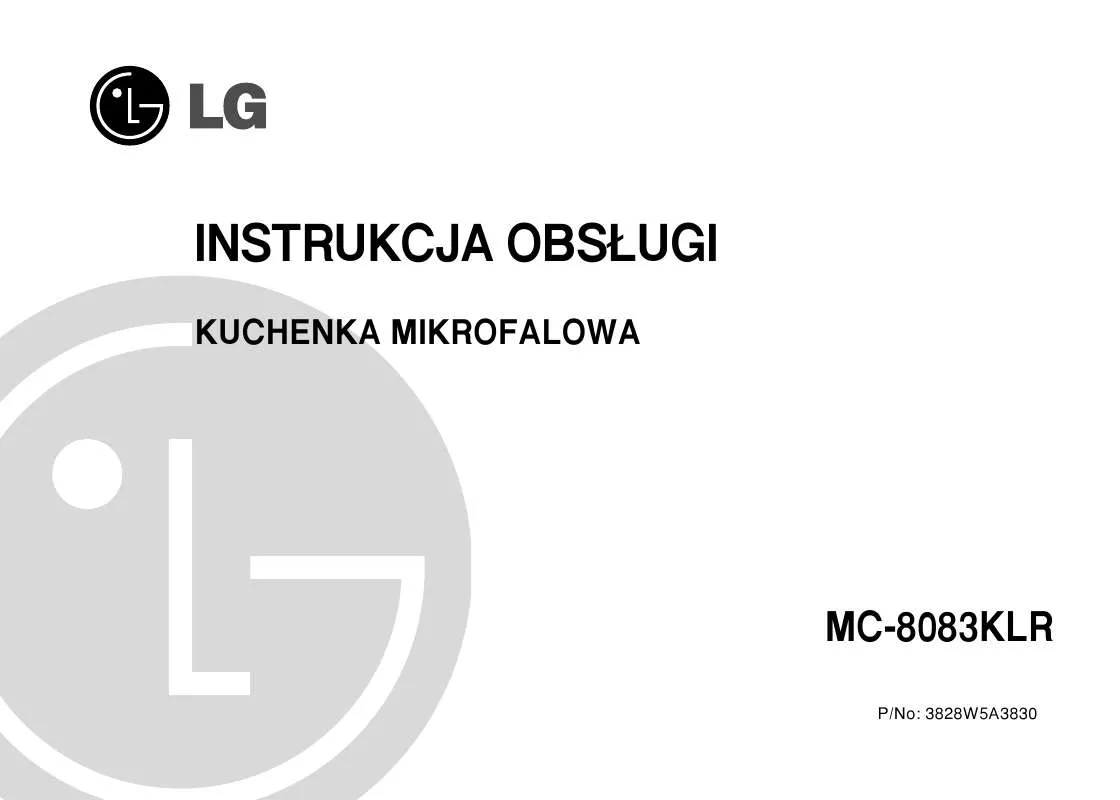 Mode d'emploi LG MC-8083KLR