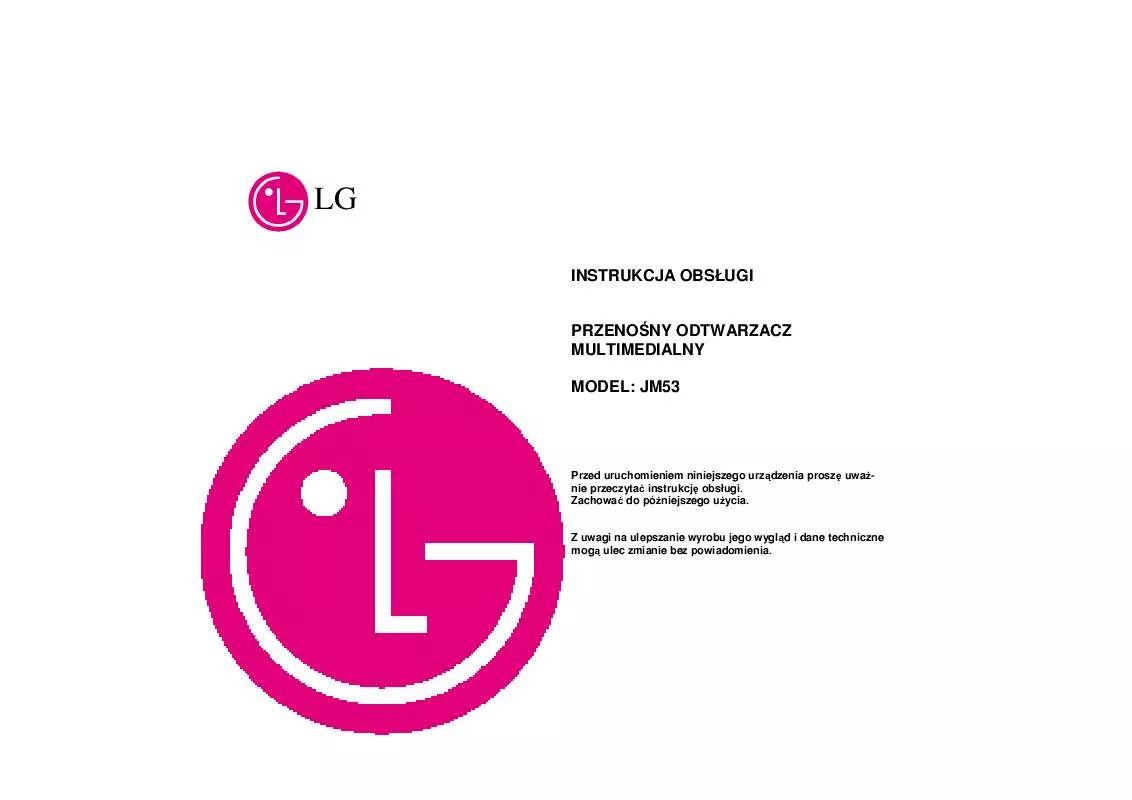 Mode d'emploi LG MF-JM53S8K