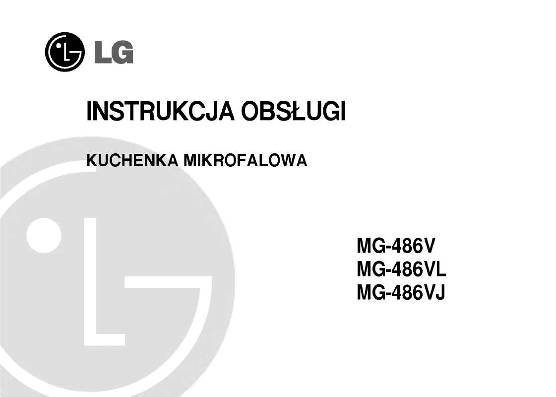 Mode d'emploi LG MG-486VL