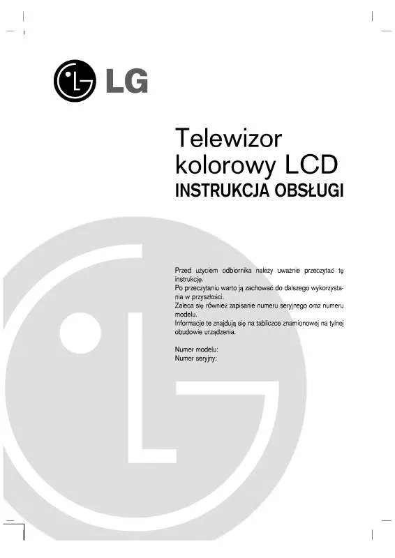 Mode d'emploi LG RZ-15LA70