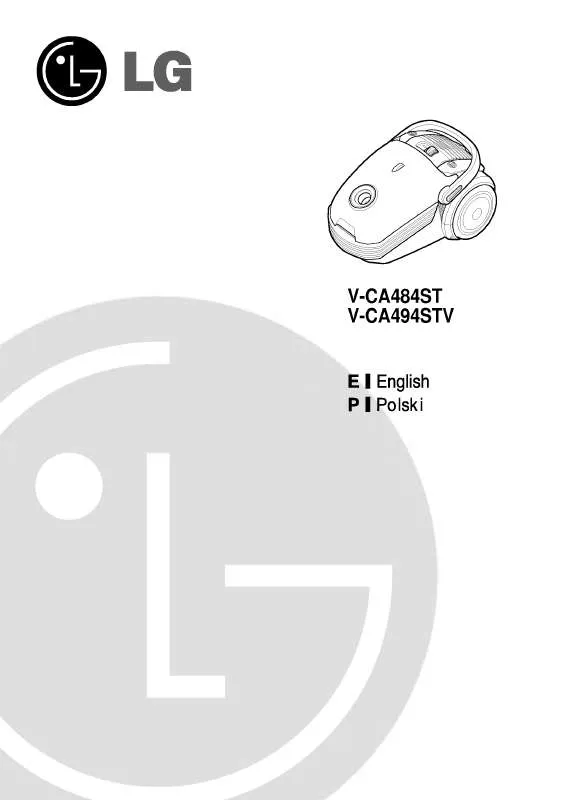 Mode d'emploi LG V-CA484ST