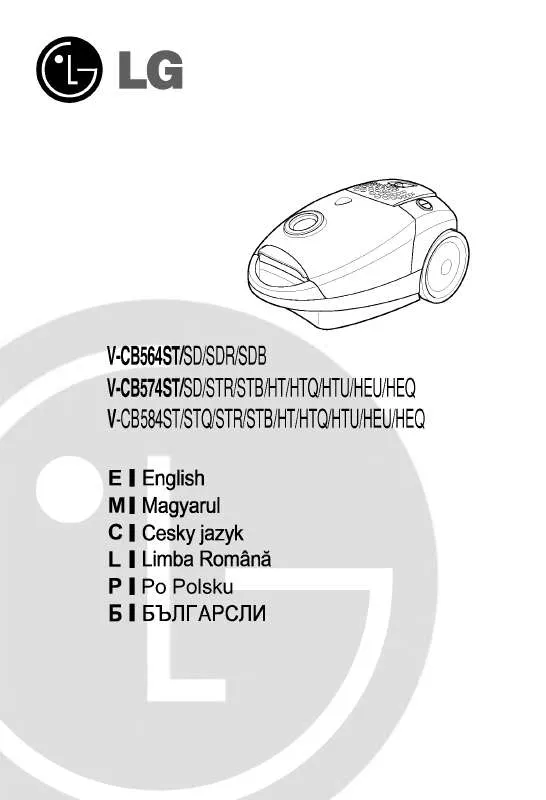 Mode d'emploi LG V-CB574STR