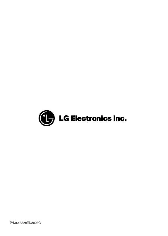Mode d'emploi LG WD-10130NUP