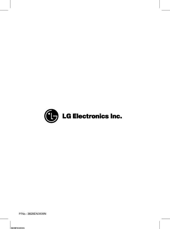 Mode d'emploi LG WD-10150NP