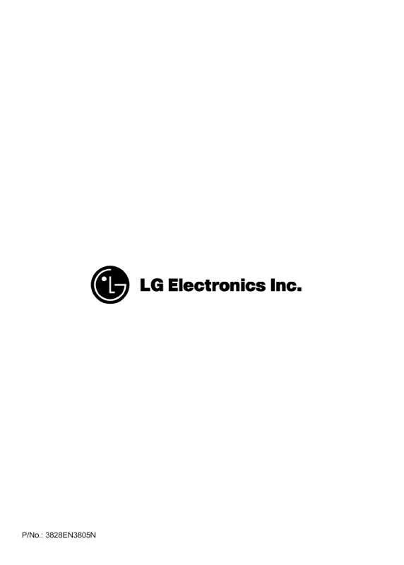 Mode d'emploi LG WD-80150NUP