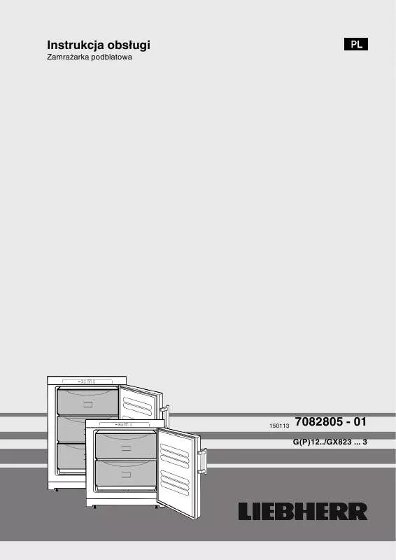 Mode d'emploi LIEBHERR G 1223 COMFORT