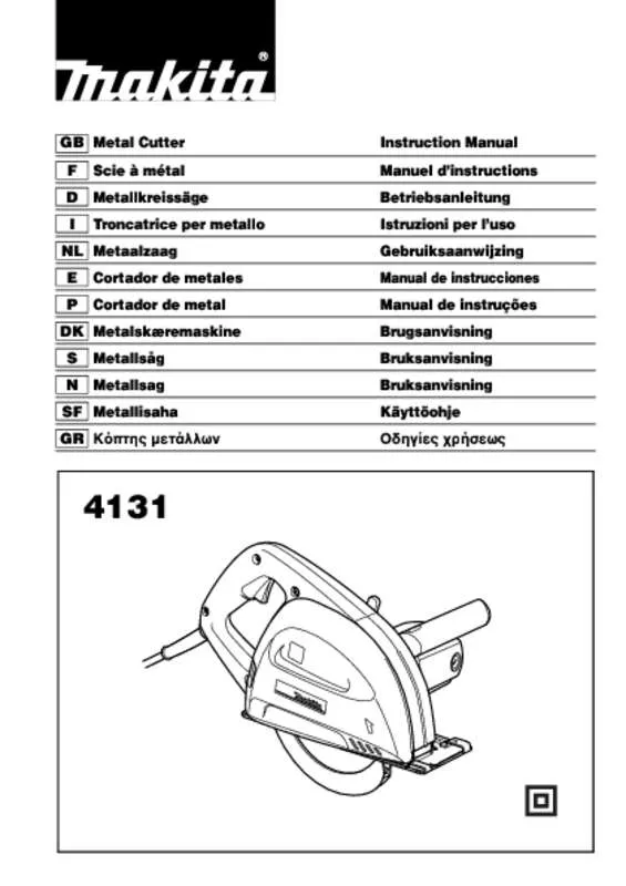 Mode d'emploi MAKITA 4131