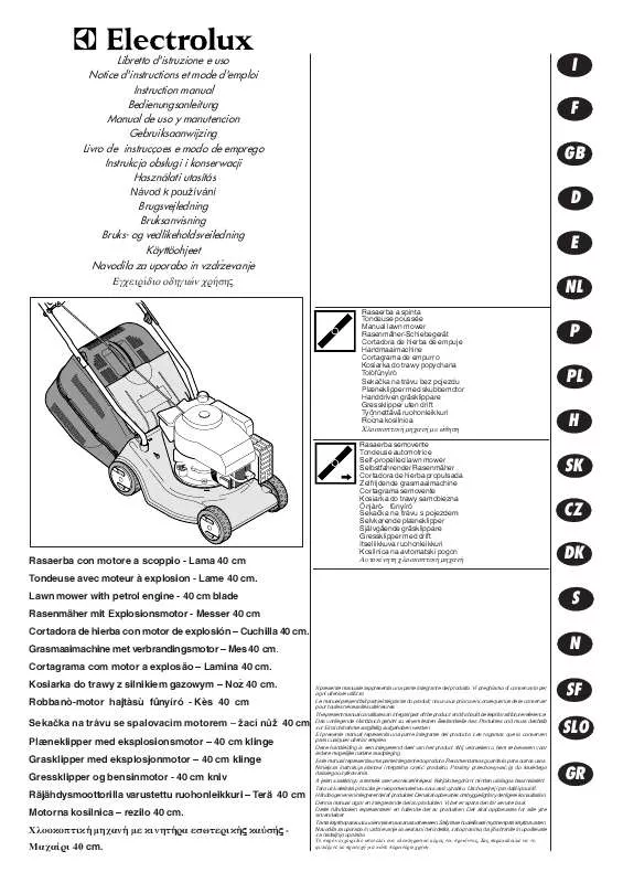 Mode d'emploi MCCULLOCH M3540P