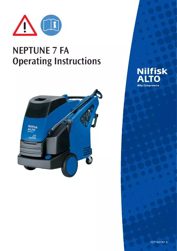 Mode d'emploi NILFISK NEPTUNE 7 FA