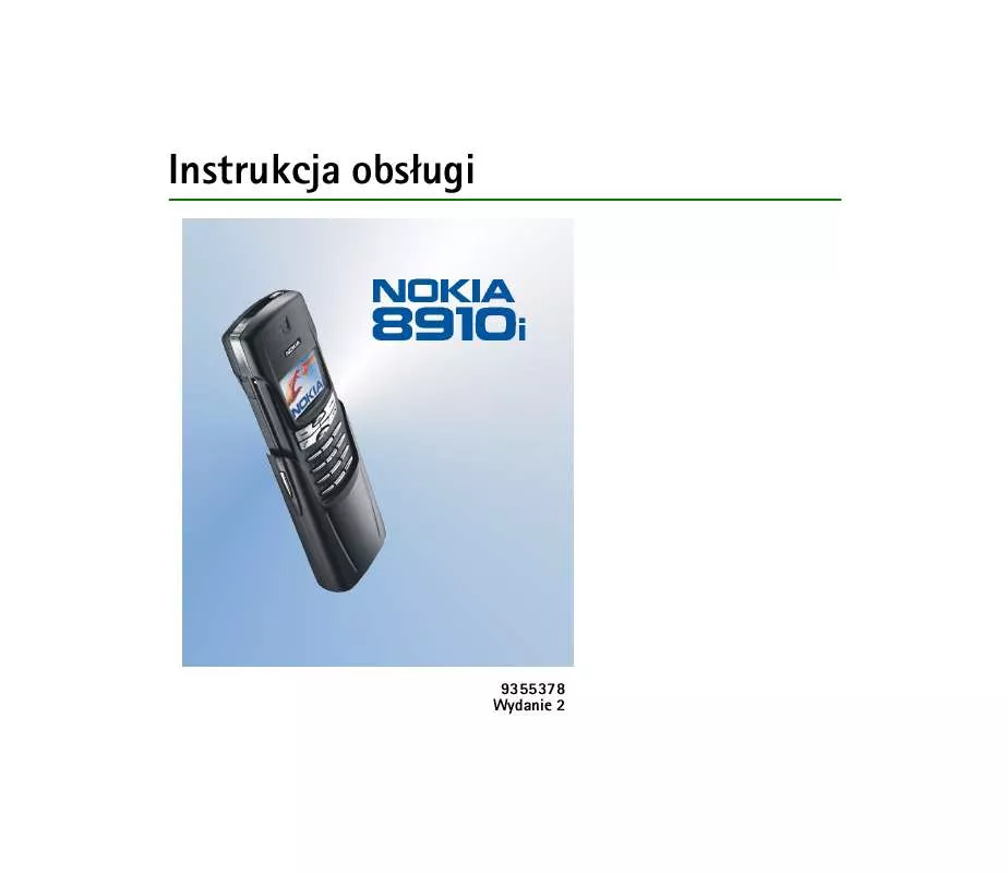 Mode d'emploi NOKIA 8910I