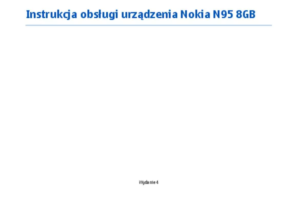 Mode d'emploi NOKIA N95 8GB EXTENDED